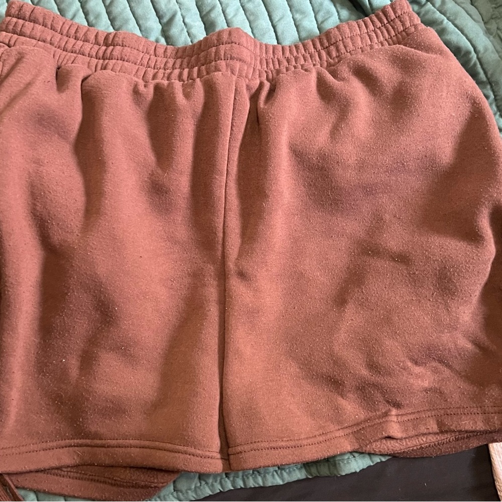 Brown Fashion Nova Sweatshorts
